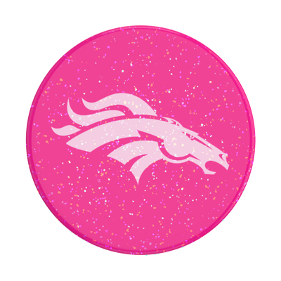 Glitter Broncos Pink