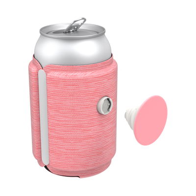 Secondary image for hover PopThirst Can Holder Macaron Pink Melange