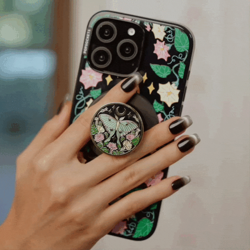 Enamel Luna Moth — MagSafe PopGrip image number 2