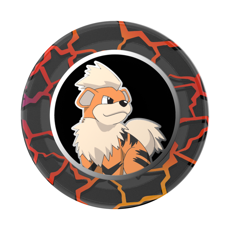 Enamel Stoic Growlithe — MagSafe PopGrip image number 1