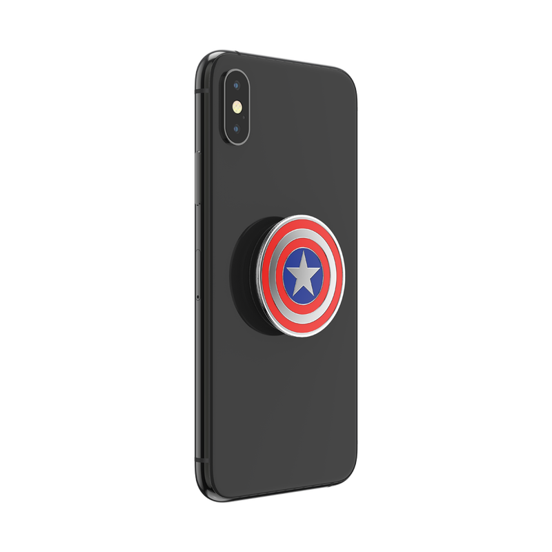 Marvel Enamel Captain America PopGrip PopSockets® Official