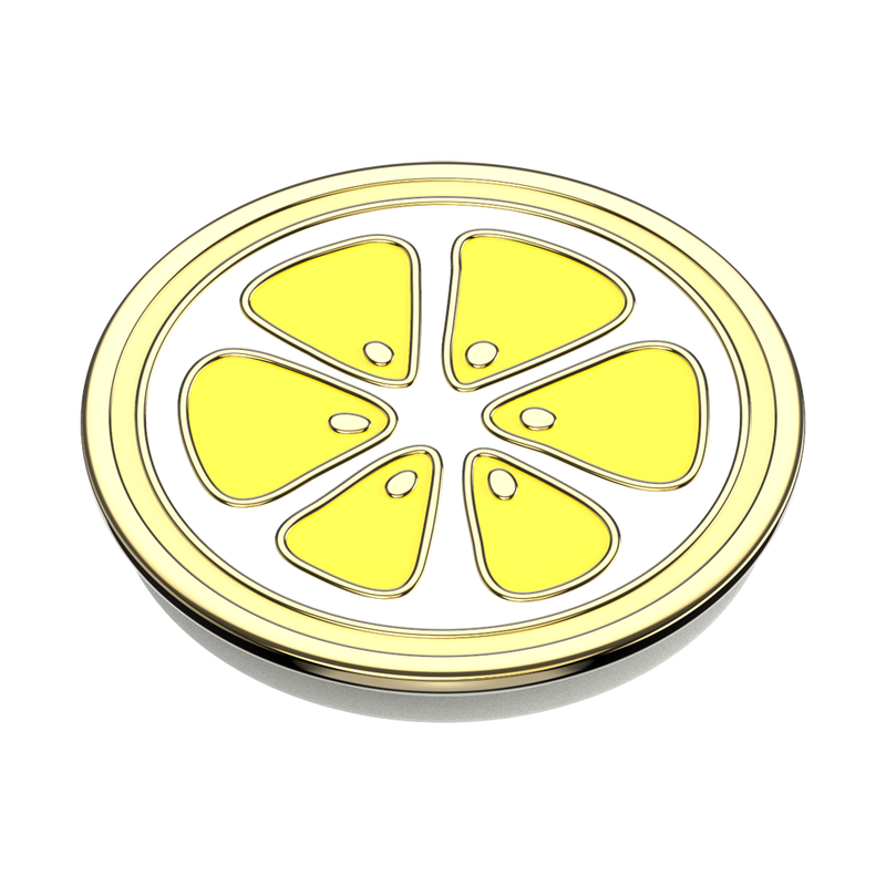 Enamel Lemon Slice Yellow image number 3