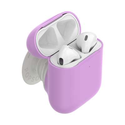 Secondary image for hover PopGrip AirPods Holder Iris Purple