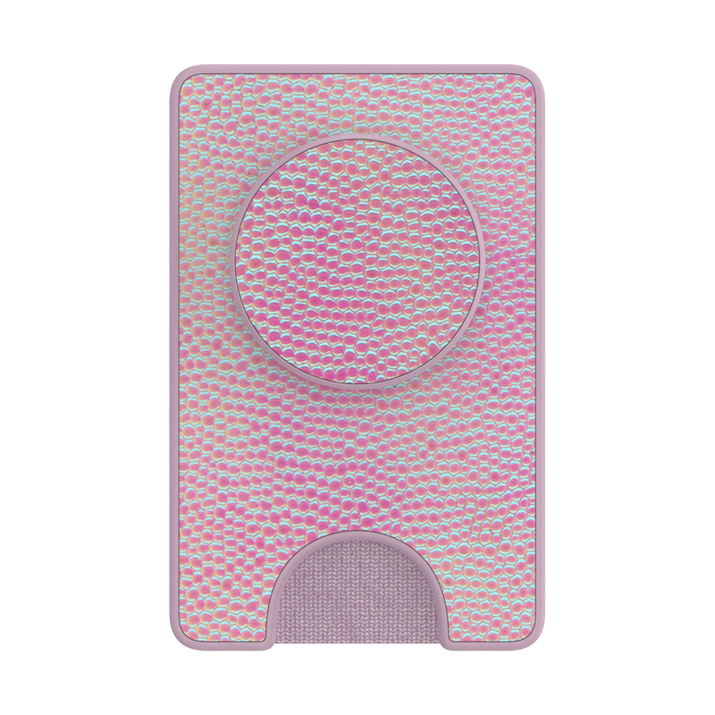 PopWallet+ Iridescent Pebbled Blush image number 0
