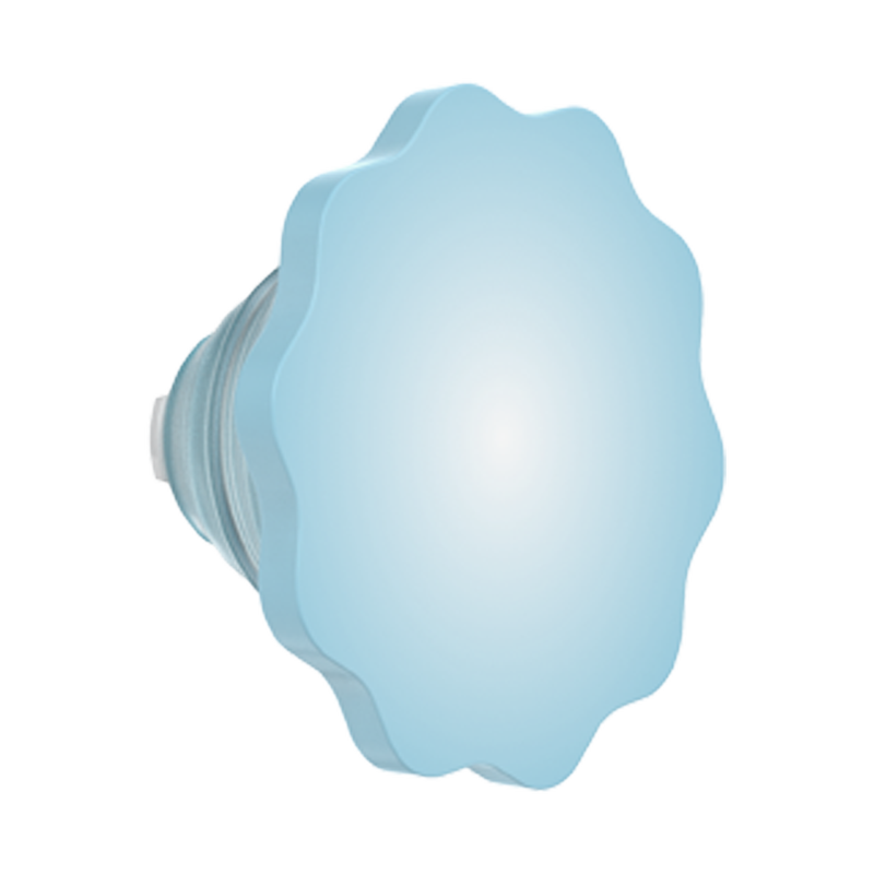 Aluminum Blue Sigh — PopTop