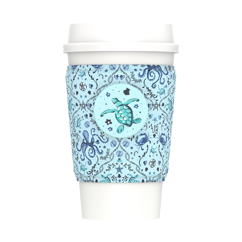 PopThirst Cup Sleeve Mint Sea Life image number 3