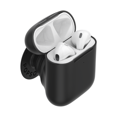 Secondary image for hover PopGrip AirPods Holder Black