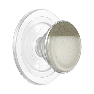 Stoneware Coconut Cream — PopGrip for MagSafe - Round