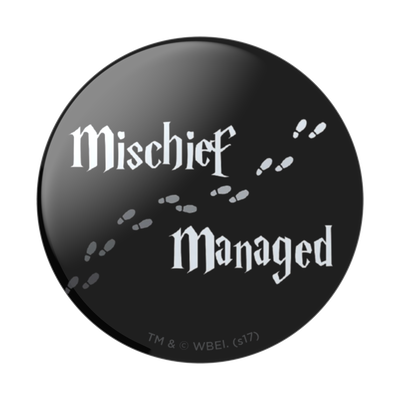 Harry Potter Vinyl Sticker - Mischief Managed Circle - Default