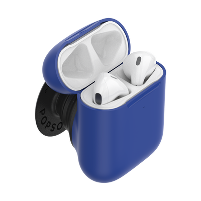 Secondary image for hover PopGrip AirPods Holder Cobalt