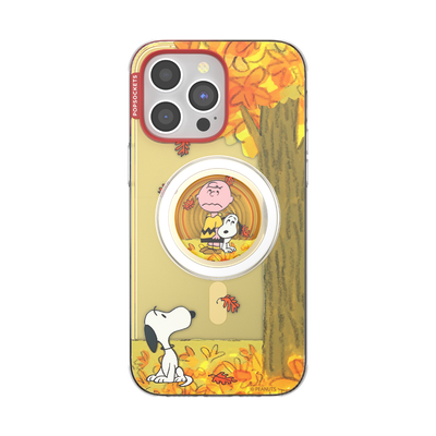 Snoopy in Fall — iPhone 14 Pro Max MagSafe Case