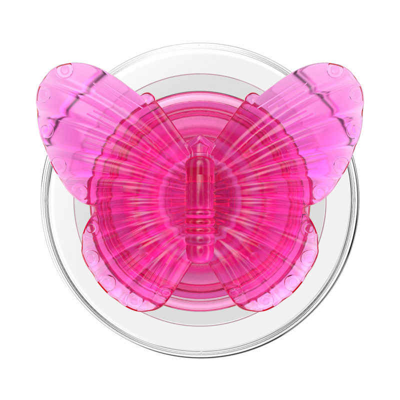 Molded Butterfly Magenta — MagSafe PopGrip image number 1