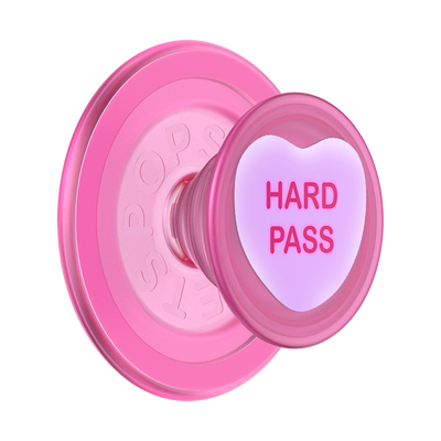 Candy Heart Hard Pass — PopGrip for MagSafe