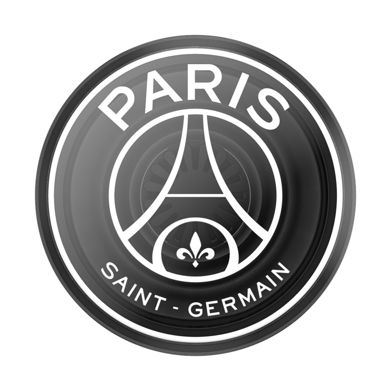Paris Saint-Germain F.C. Logo Translucent Black PopGrip | PopSockets ...