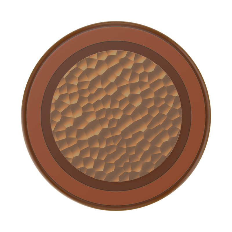 Enamel Hammered Copper Tone — MagSafe PopGrip image number 1