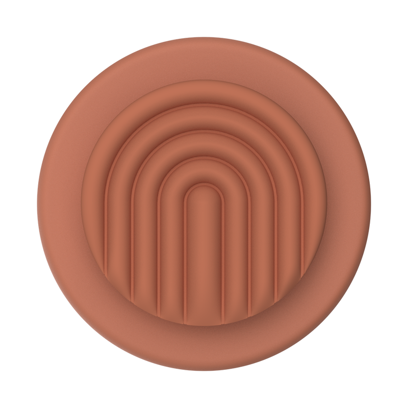PopOut Terracotta Curves — PopGrip for MagSafe image number 1