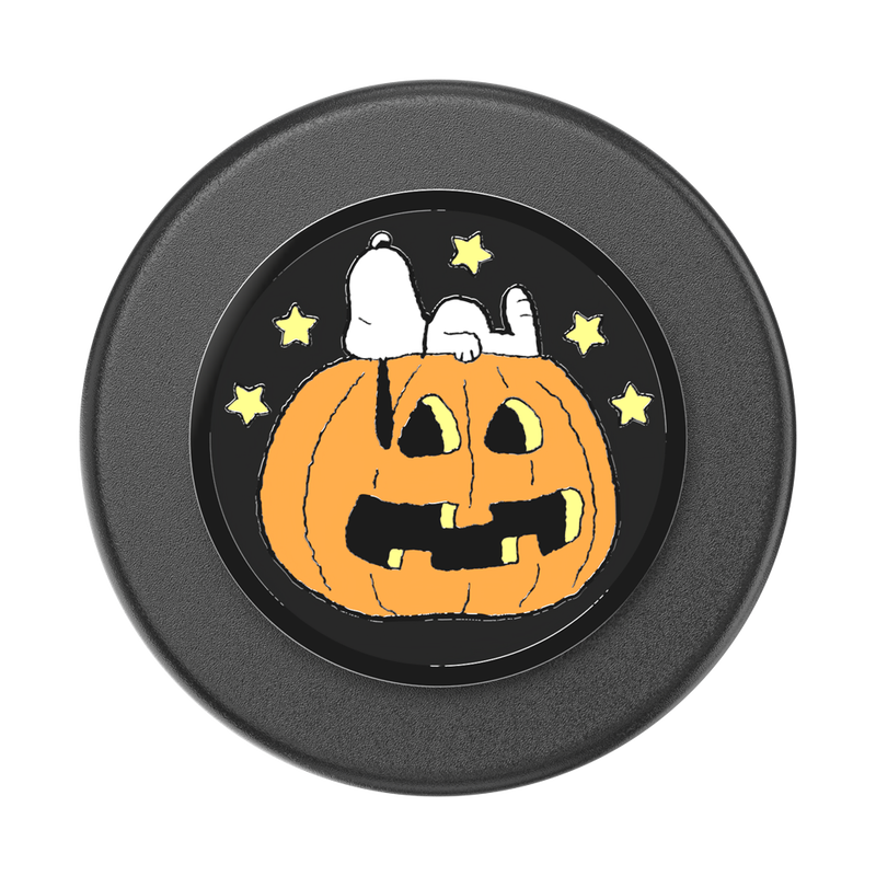 Enamel Snoopy Pumpkin — MagSafe PopGrip image number 1