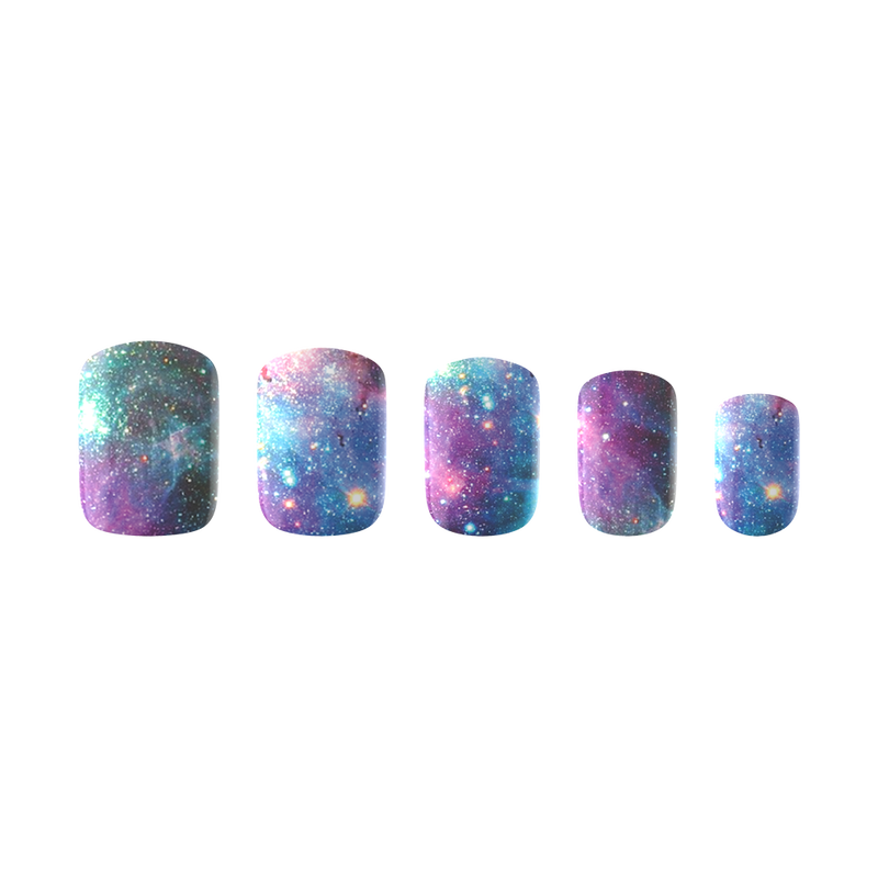 PopSockets Nails Blue Nebula image number 5