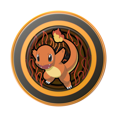 Secondary image for hover Pokémon — Charmander Flame PopGrip for MagSafe - Round