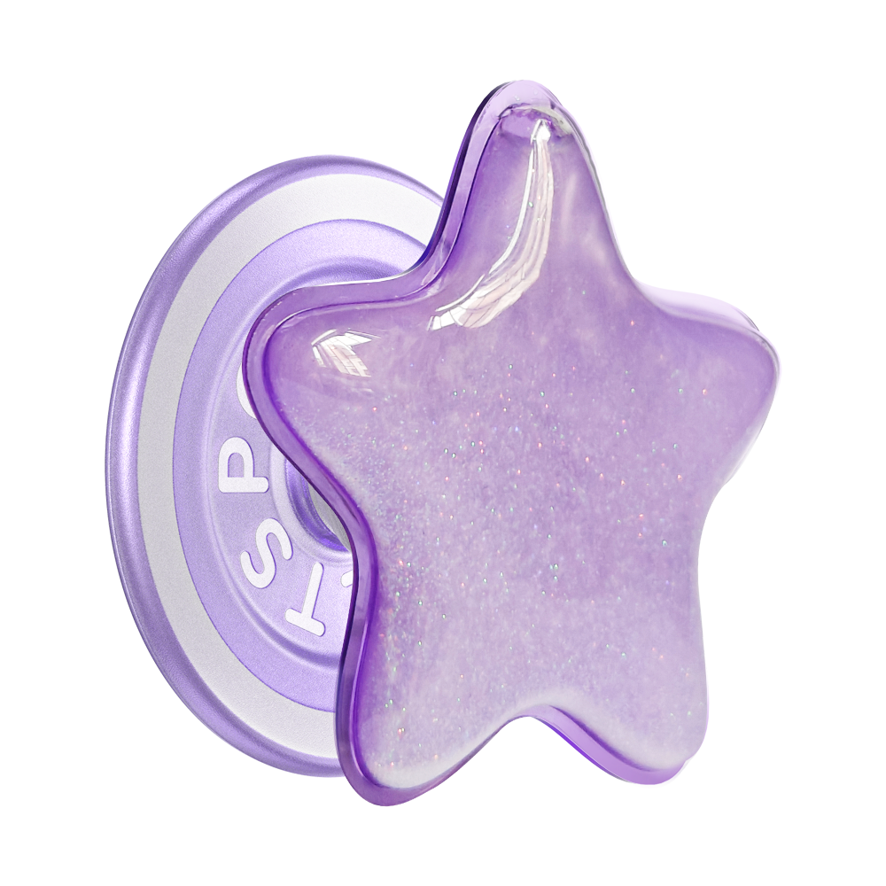 Tidepool Squishy Star Lavender Fog — MagSafe PopGrip