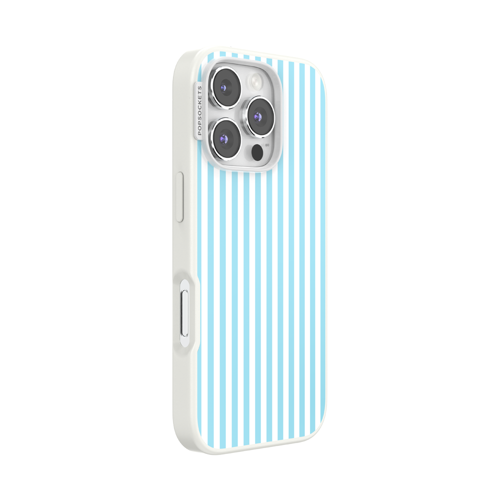Soft Blue Stripe — iPhone 16 Pro MagSafe Case | MagSafe Cases