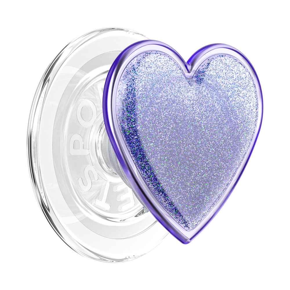 Tidepool Squishy Heart Lavender — MagSafe PopGrip | MagSafe