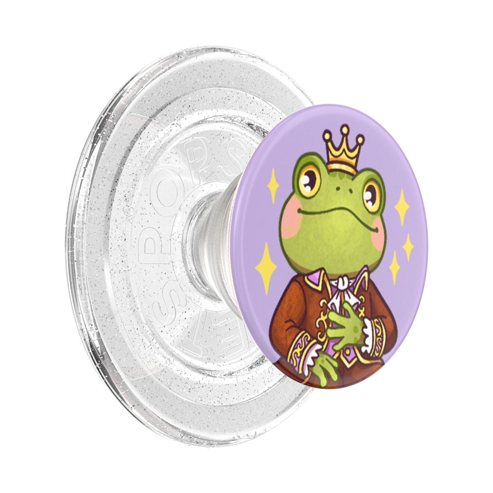 ヒポプリ Hippopprincess ポップアップ ドイ MagSafe Frog Prince — MagSafe PopGrip | MagSafe PopGrip | PopSockets