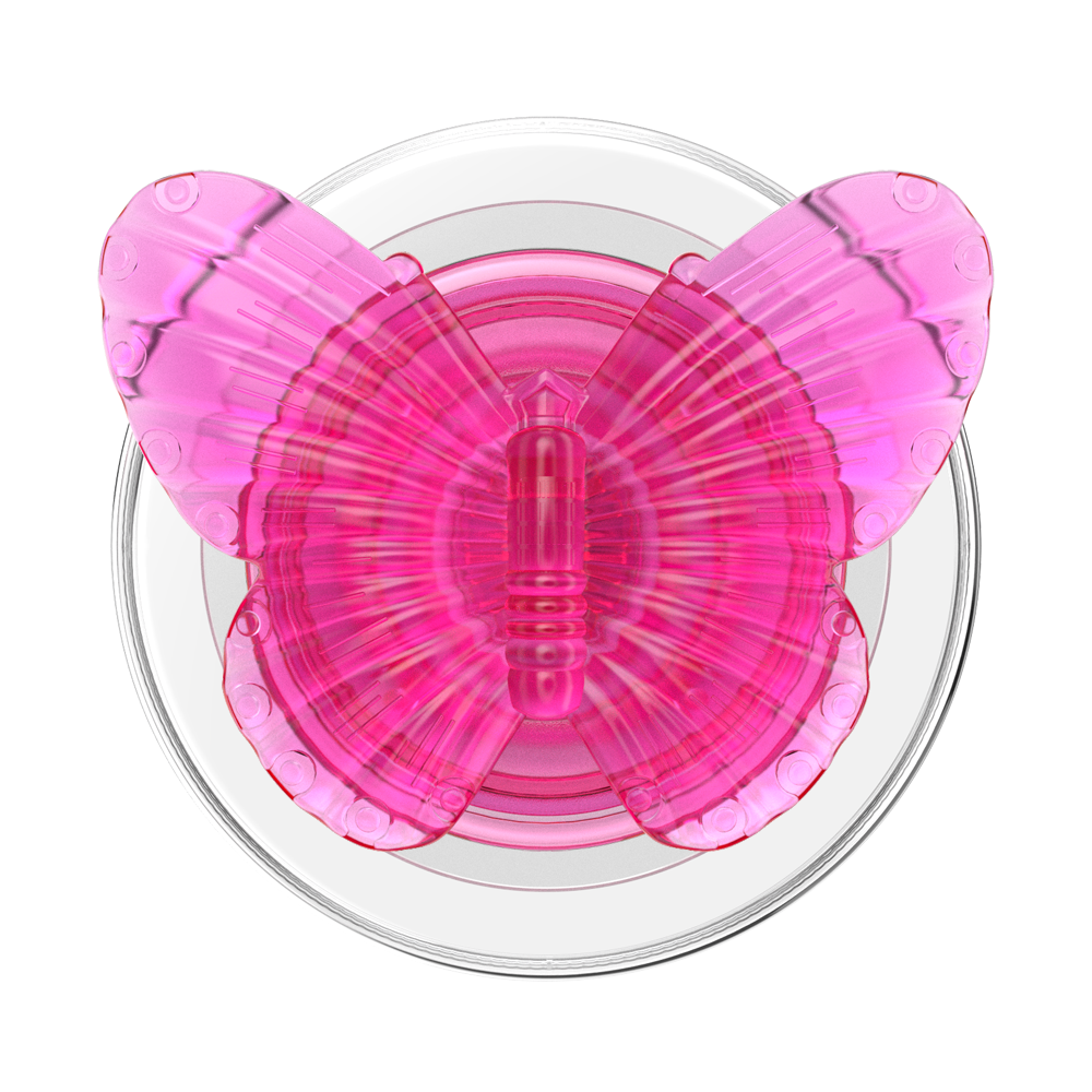 Molded Butterfly Magenta — MagSafe PopGrip | MagSafe PopGrip